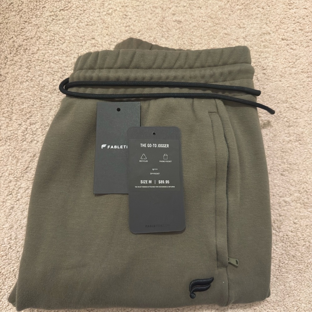 Fabletics Olive Green Joggers